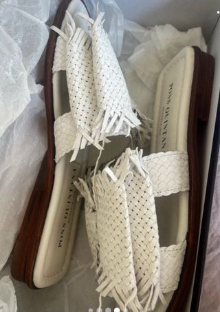 Sandalias Pons Quintana Blancas