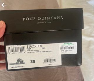 Sandalias Pons Quintana Blancas