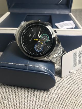Reloj Maserati Negro y Plateado