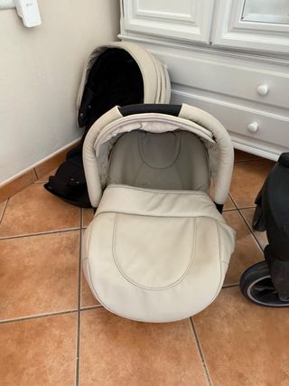 Cochecito Toral Completo Beige