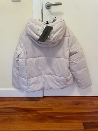 Abrigo Ecoalf Mujer Blanco Talla M