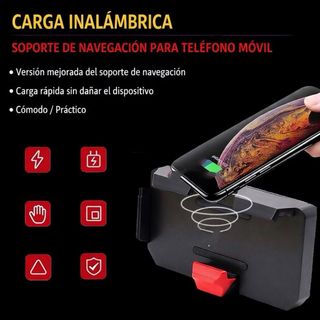 Cargador Inalámbrico Moto FOXWOLF