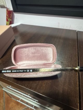 Gafas Miu Miu Plata Nuevas a estrenar