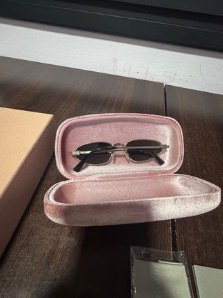 Gafas Miu Miu Plata Nuevas a estrenar