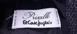 Chaqueta de invierno gris y negra