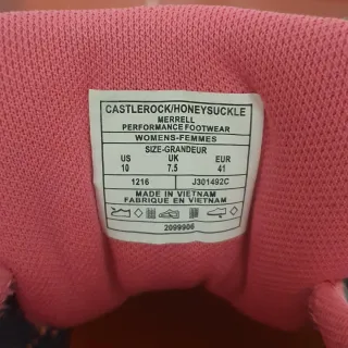 ZAPATILLAS MERRELL MUJER TALLA 41 CASTLEROCK/HONEY