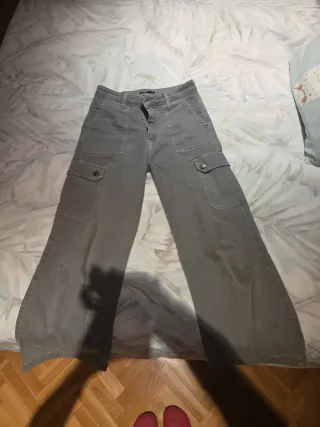 Pantalón NOON gris ancho