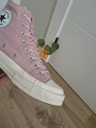 Converse Chuck Taylor talla 41 color rosa palo