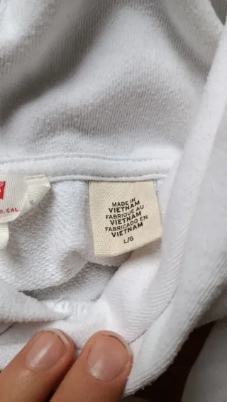 Felpa Levi's Con cappuccio, Unisex, Taglia L