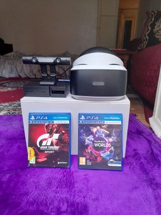 Pacchetto PS4 VR + Volante G29 + Giochi di Guida