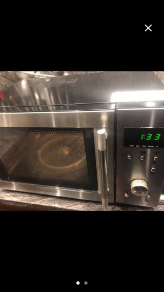 Microondas Inox con grill