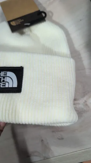 Berretto The North Face color panna taglia unica