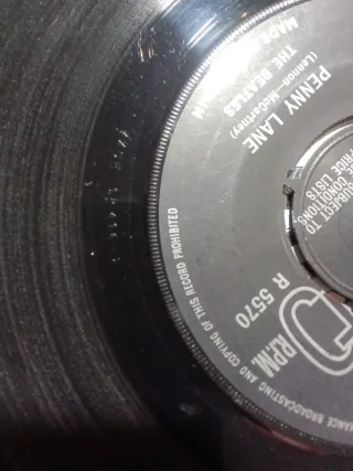 The Beatles Stra Fields Forever original UK 1967