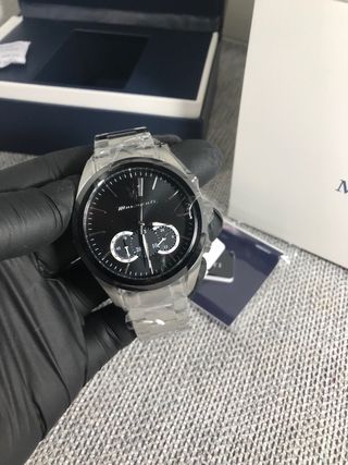 Reloj Maserati Negro y Plateado