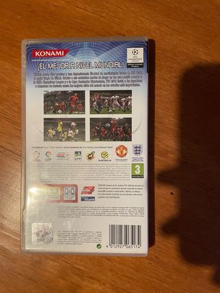 Juego PSP PES 2012 Konami