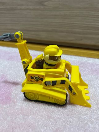 Patrulla Canina Rubble Vehículo Construcción