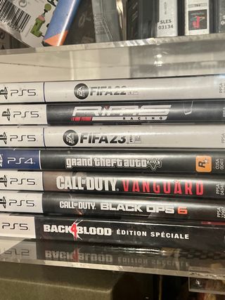 Conjunto 7 Jogos ps4/ps5