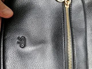 Mochila Parfois Negra Piel Sintética