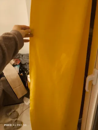 Cortinas Mostaza 149x230cm