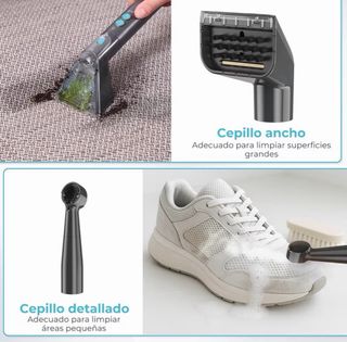 UMI Limpiador Vapor Tapicerías + Accesorios