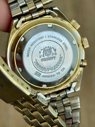 Reloj Orient Automático World Time Vintage