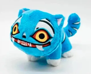 Peluche Derpy Tigre Azul K-Pop Demon Hunters