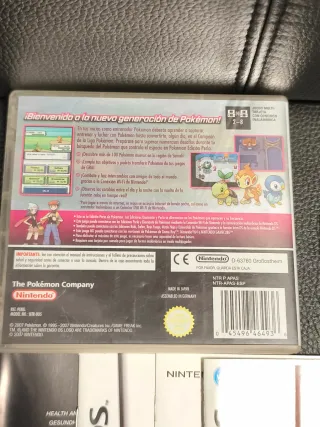 Pokémon Perla Nintendo DS