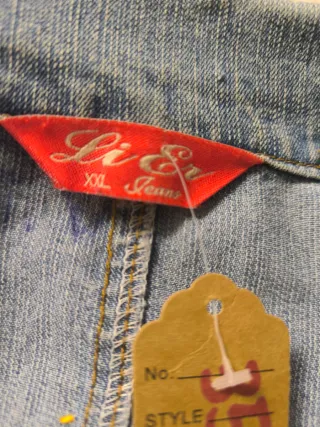 Americana Vaquera Talla XXL con Crochet