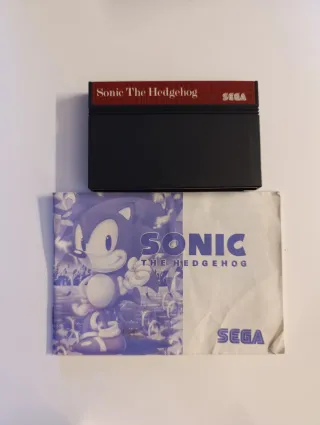 Sonic The Hedgehog Sega Master System