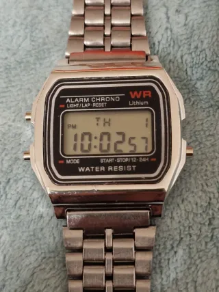 Reloj Casio Digital Acero WR