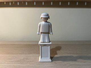 Estatua Playmobil. Nuevo