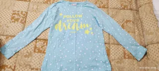 Pigiama bambina cotone maniche lunghe