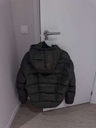 Chaqueta acolchada verde oliva