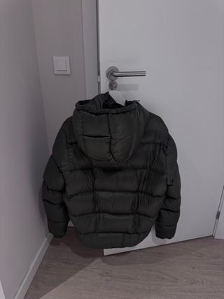 Chaqueta acolchada verde oliva