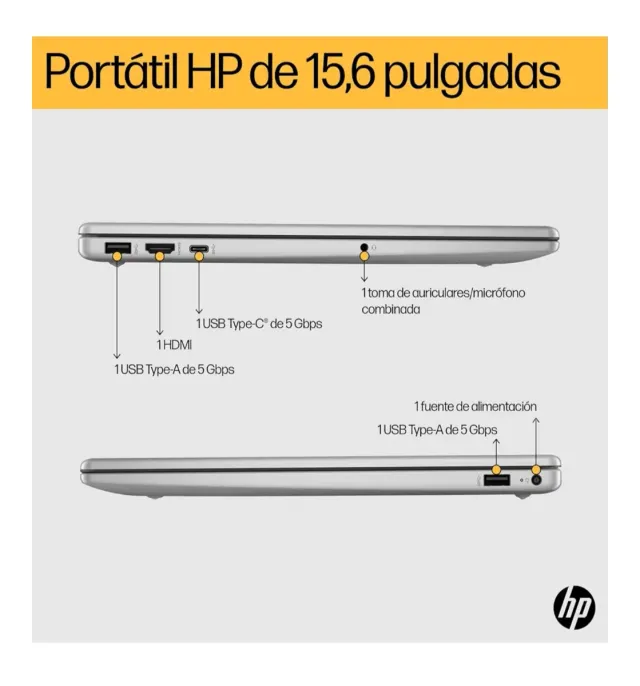 HP Laptop 15,6 1TB 16GB RAM Ryzen 7.