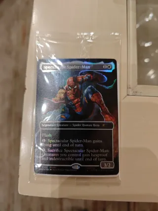 Carta Magic The Gathering Spiderman