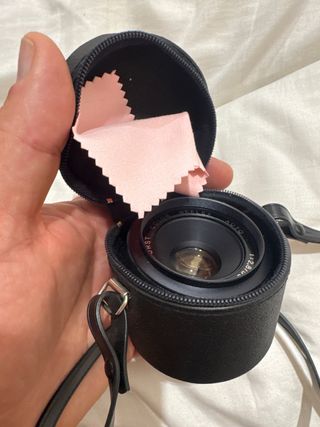 Objetivo Porst 55mm f/2.8 M42 impecable + Funda