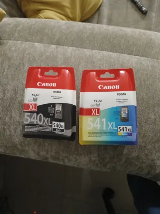 Lote RMR - Canon PIXMA 540XL y 541XL Cartuchos Tin