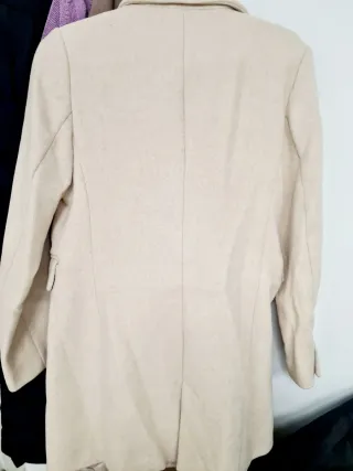 Cappotto Stradivarius Beige Donna