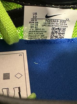 Nike LD-1000 Stussy Verde y Negro