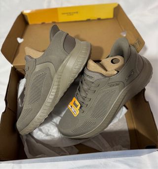 Zapatillas Skechers Slip-Ins Marrones/Grises