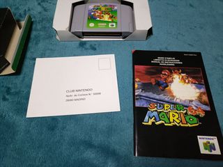 Super Mario 64 PAL España Nintendo 64