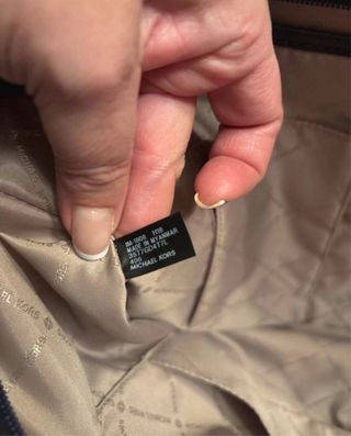 Bolso Tote Michael Kors Piel Azul Marino