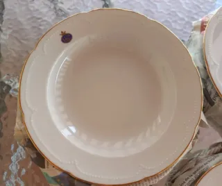 6 Platos Hondos Royal Kent Porcelana