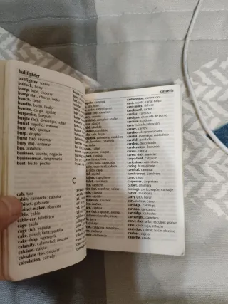 Diccionario español - inglés. Inglés - español.