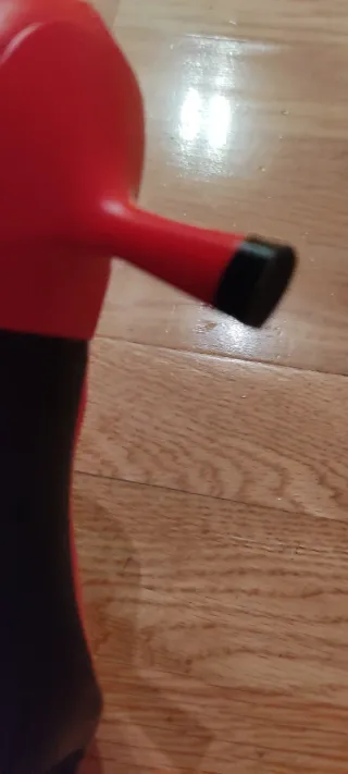 Botines rojos tacón fino Stradivarius