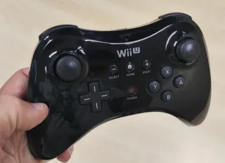 Mando Wii U Pro Nintendo Negro