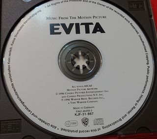 CD Evita. Como nuevo. Madonna y Antonio Banderas