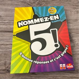 Juego de mesa Nommez-en 5! Francés