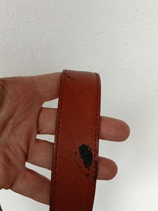 Bolso de hombro beige